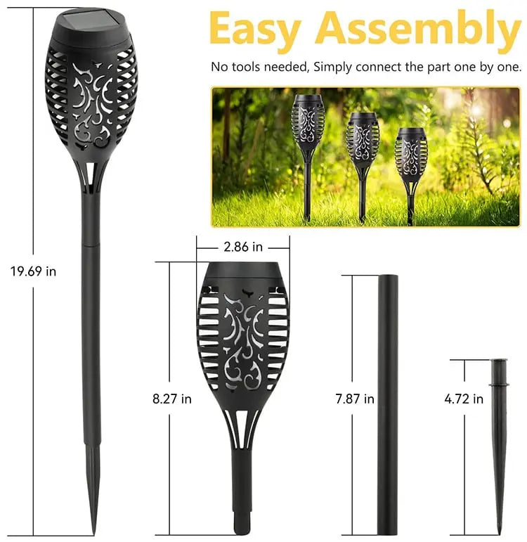 SolarFlames™ – Atmospheric, safe lighting with realistic flame effect [50% Off]