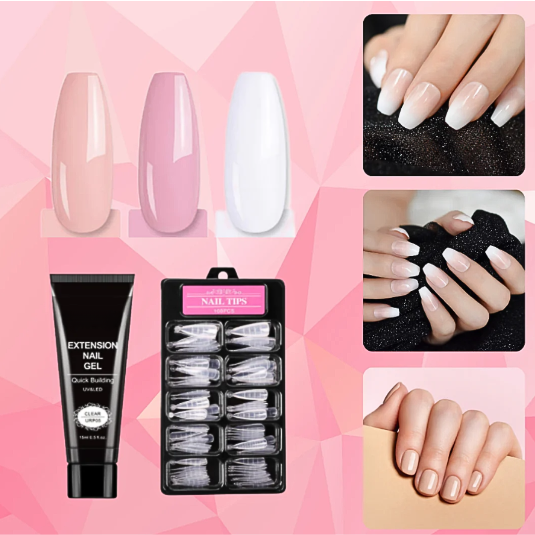 PolyGlam™ – Quick Nail Transformation for Stylish, Glossy & Flawless Nails [50% Off]