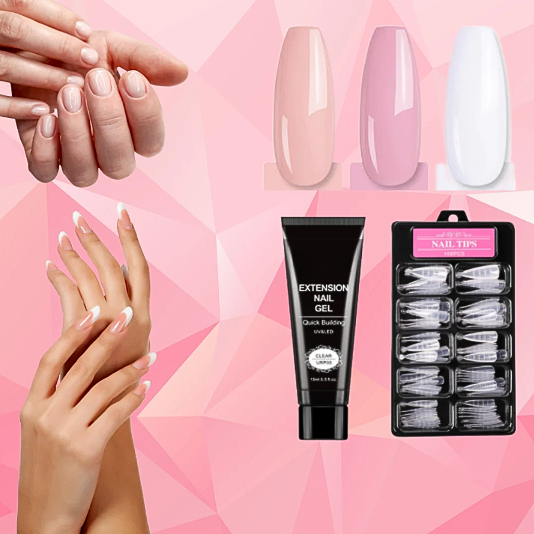Gelora™ – DIY Professional Polygel Nail Set for Creative and Long-Lasting Results [50% Discount]