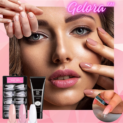 Gelora™ – DIY Professional Polygel Nail Set for Creative and Long-Lasting Results [50% Discount]
