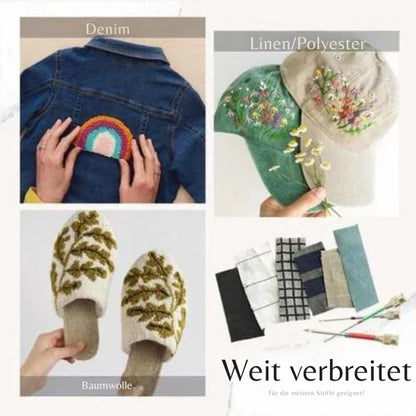 WeaveWiz™ – Embroidery Kit for Professional Artwork [50% Off]