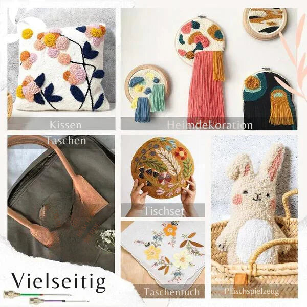 WeaveWiz™ – Embroidery Kit for Professional Artwork [50% Off]