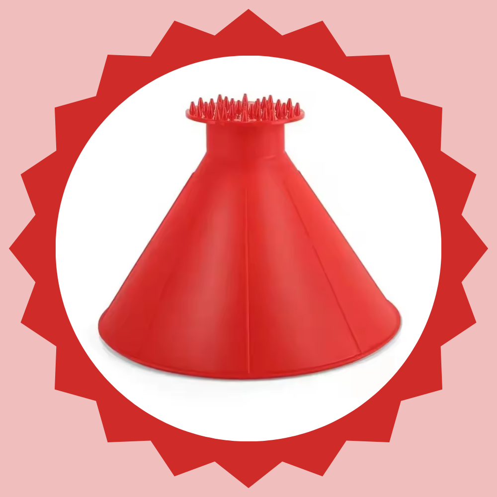 GlideFrost™ – 2-in-1 Car Snow Remover & Funnel for Fast & Effective De-Icing Winter Use [1 + 1 Free]