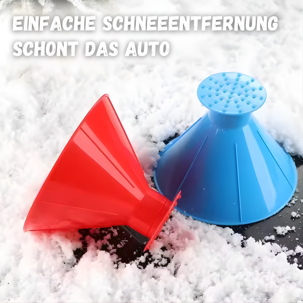 GlideFrost™ – 2-in-1 Car Snow Remover & Funnel for Fast & Effective De-Icing Winter Use [1 + 1 Free]