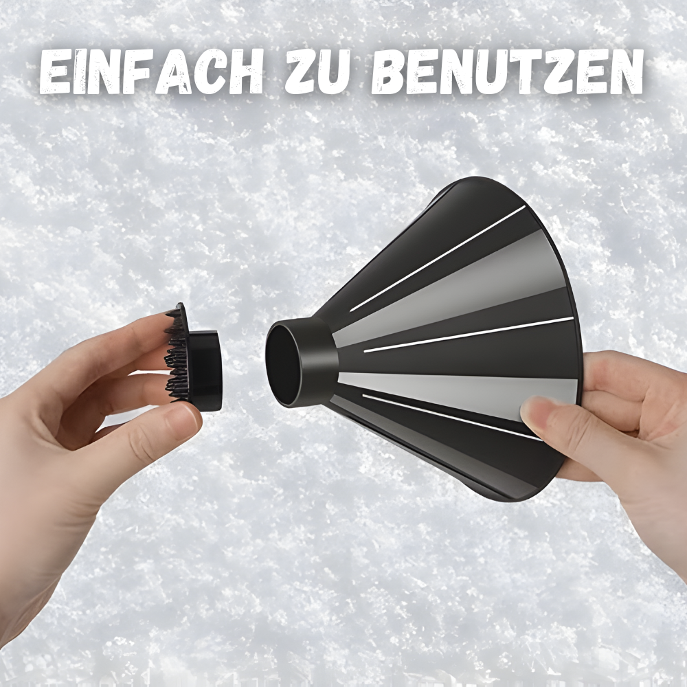 GlideFrost™ – 2-in-1 Car Snow Remover & Funnel for Fast & Effective De-Icing Winter Use [1 + 1 Free]