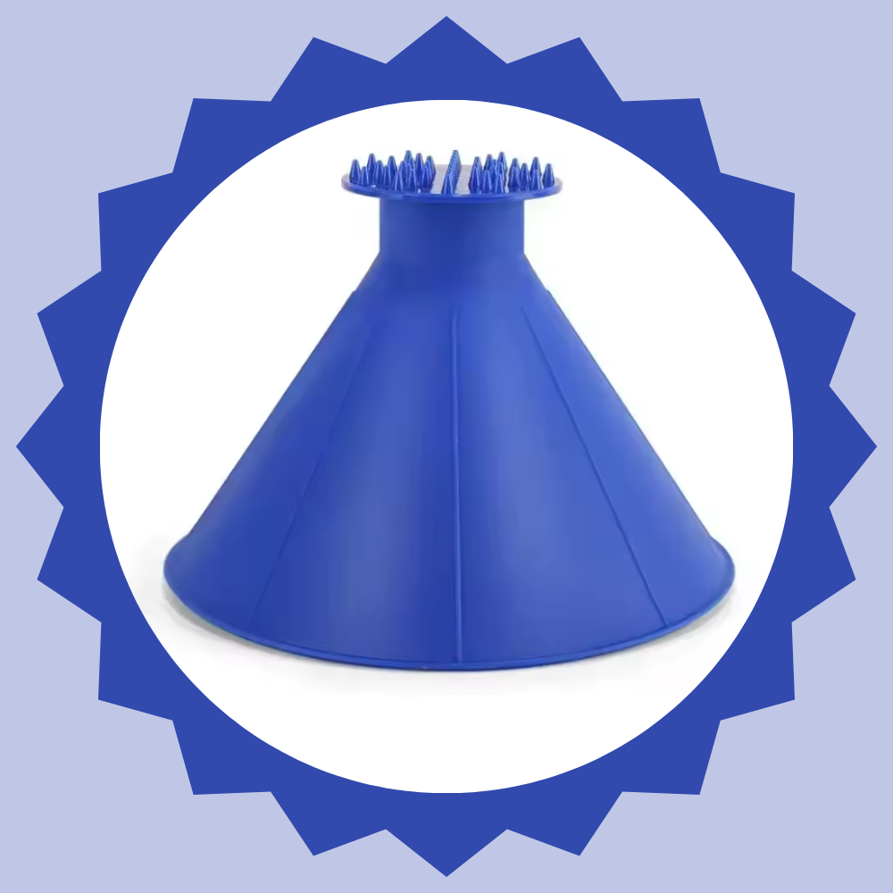 GlideFrost™ – 2-in-1 Car Snow Remover & Funnel for Fast & Effective De-Icing Winter Use [1 + 1 Free]