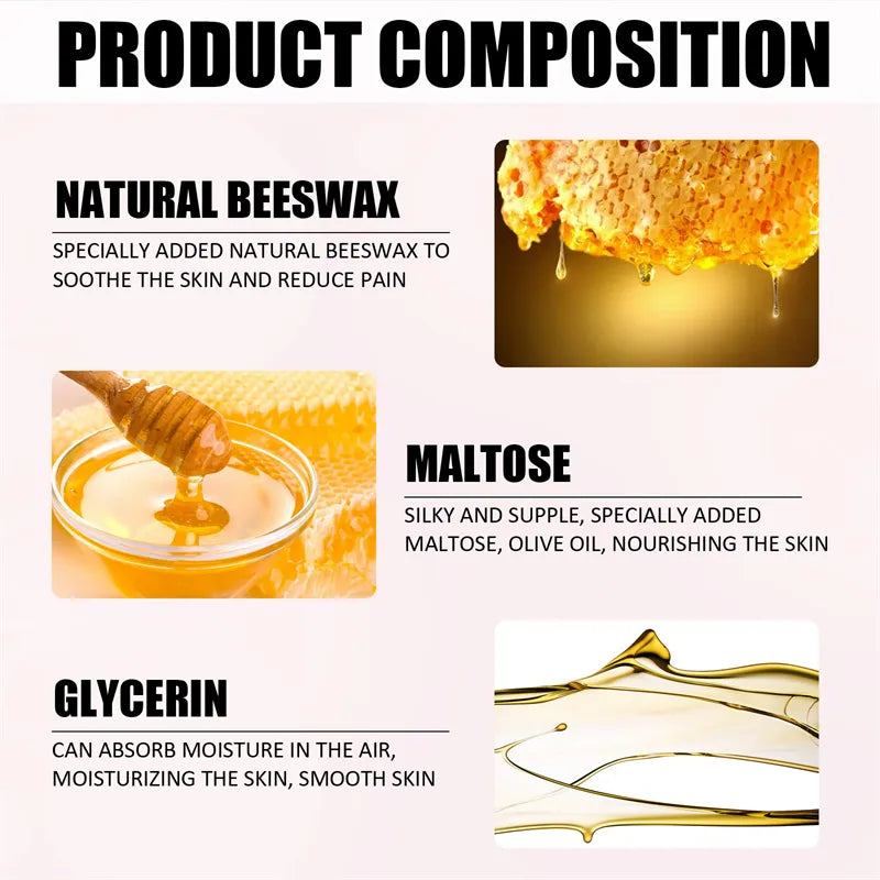 Gentle Hair Removal Spray with Beeswax for Smooth Skin