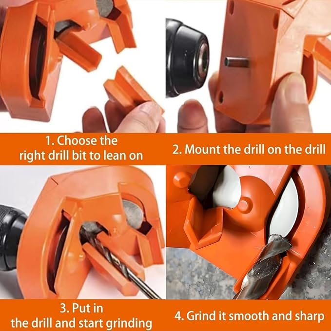 DrillSharp – Drill Sharpener for Precise and Sharp Drills in Daily Use [50% Discount]
