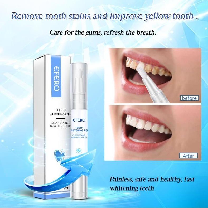WhitePen™ – Teeth Whitening Pen for Bright White, Well-Groomed & Healthy Teeth Everyday Care [1 + 1 Free]