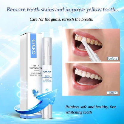 WhitePen™ – Teeth Whitening Pen for Bright White, Well-Groomed & Healthy Teeth Everyday Care [1 + 1 Free]