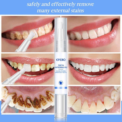 WhitePen™ – Teeth Whitening Pen for Bright White, Well-Groomed & Healthy Teeth Everyday Care [1 + 1 Free]