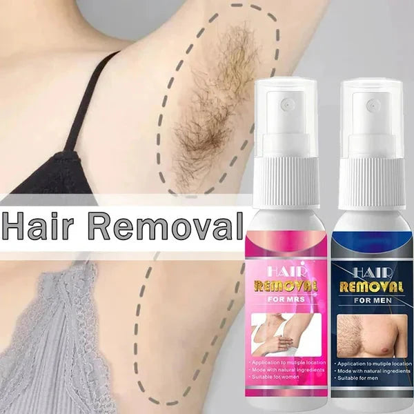 Gentle Hair Removal Spray for Sensitive Skin – Smooth Mist Formula
