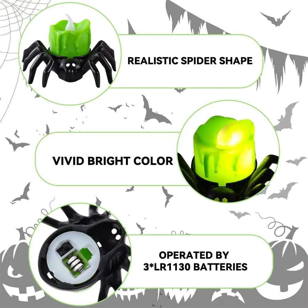 SpiderLight™ – Creates a Safe Atmosphere for Spooky Goosebump Moments [50% Off]