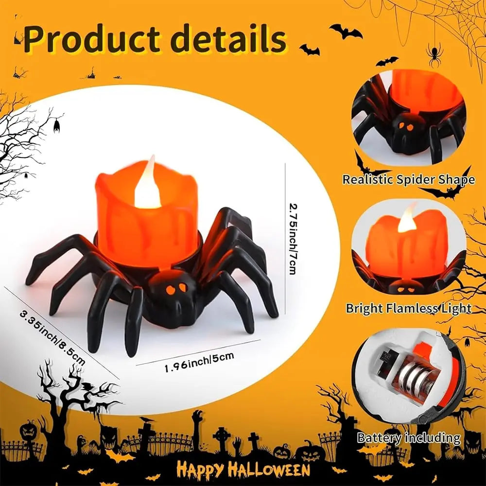 SpiderLight™ – Creates a Safe Atmosphere for Spooky Goosebump Moments [50% Off]