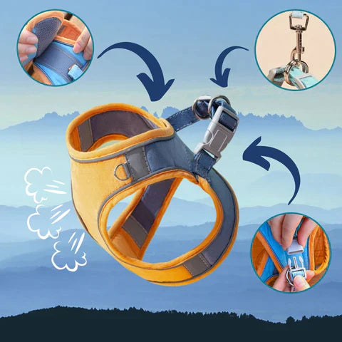 CatHarnes™ Reflective Cat Harness & Leash – 50% OFF