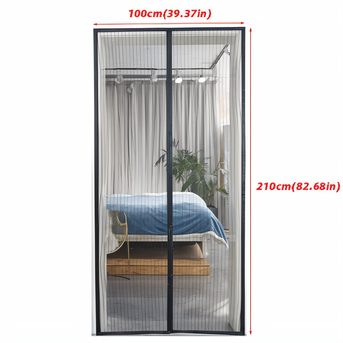 MagniSeal™ – Magnetic Door Net Against Insects, Closes Quickly and Automatically [50% Discount]