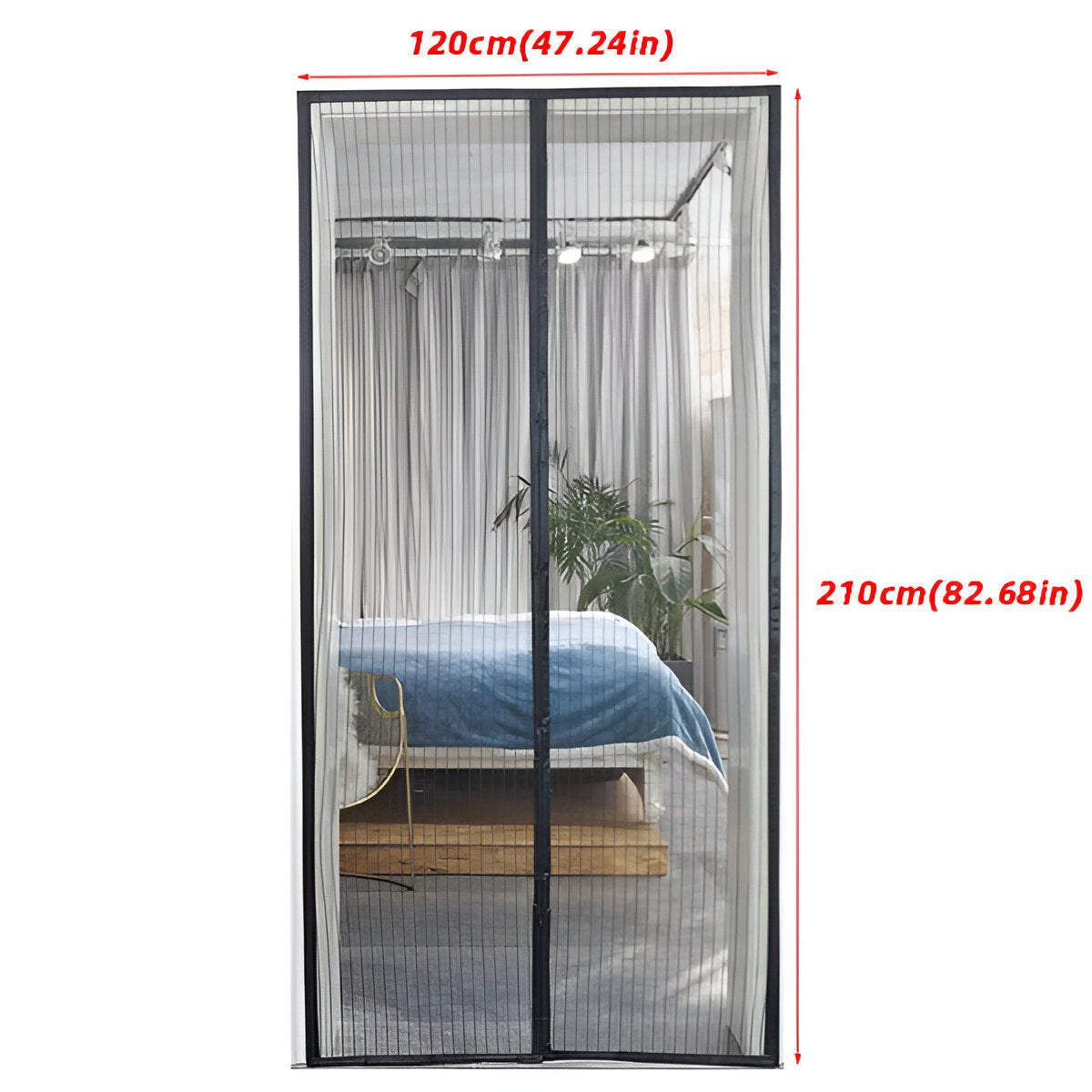 MagniSeal™ – Magnetic Door Net Against Insects, Closes Quickly and Automatically [50% Discount]
