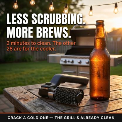 GrillMaster – Sparkling Clean Grill Grates in Under 2 Minutes [50% Off]