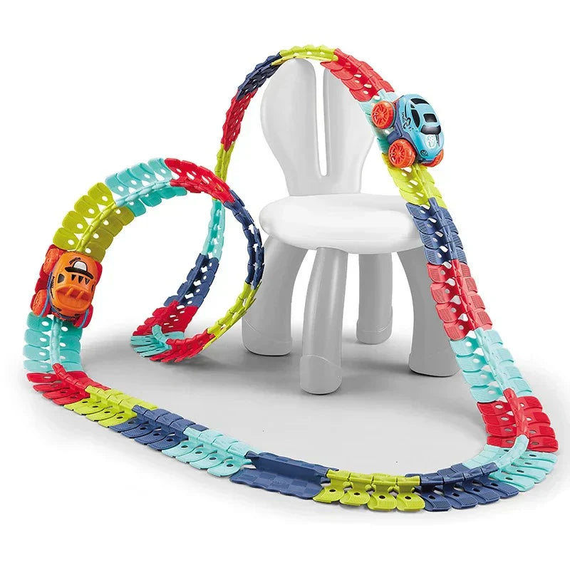 Anti-Gravity Race Track Set with Loops for Kids