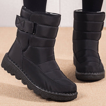 Warm Women’s Winter Boots with Adjustable Secure Fit