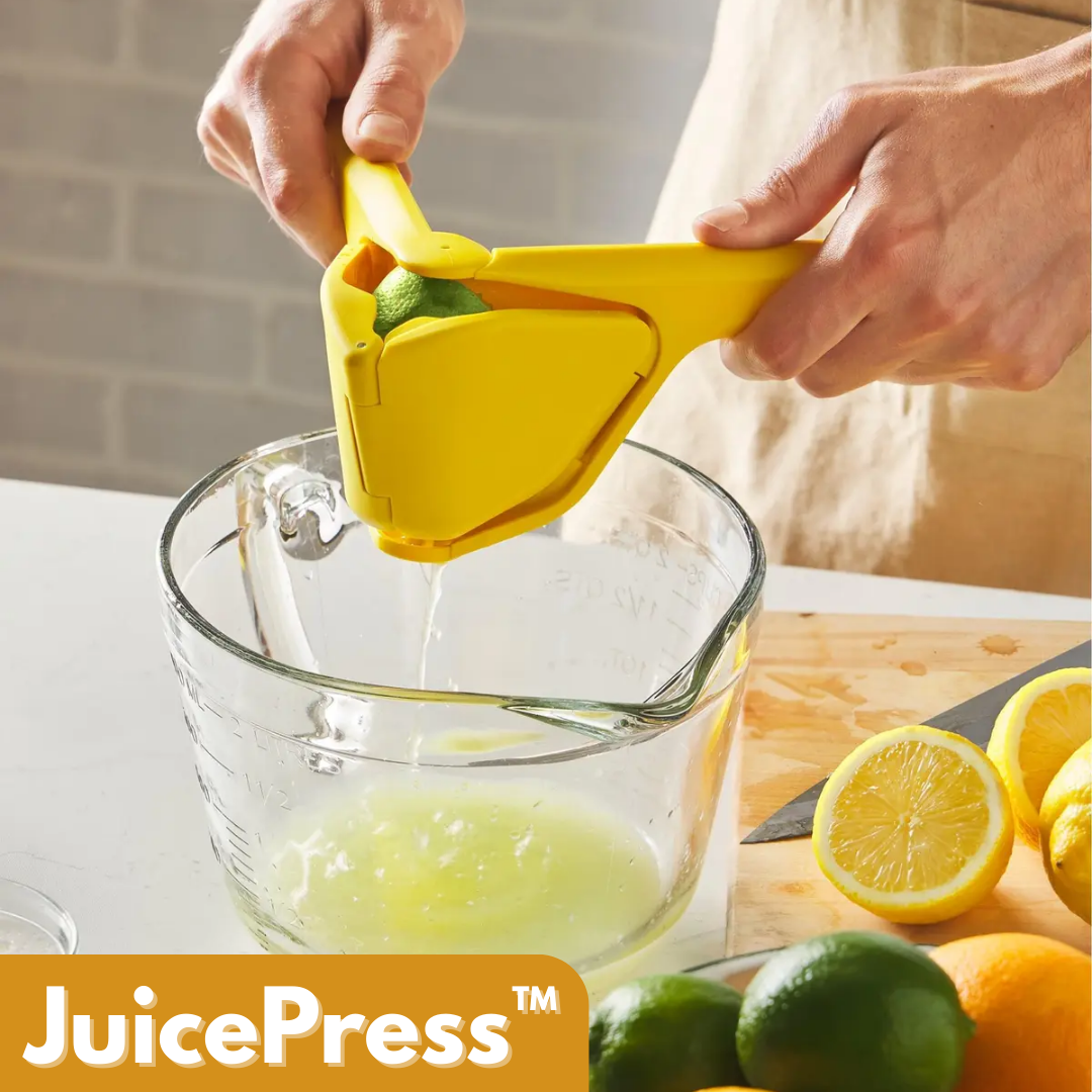 JuicePress™ – Manual Lemon Squeezer for Fresh and Aromatic Juice [50% Off]
