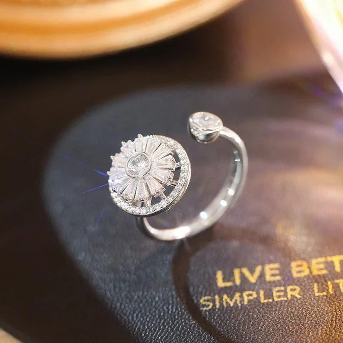 Estina Fidget Diamond Ring with Elegant Minimalist Design [50% Off]
