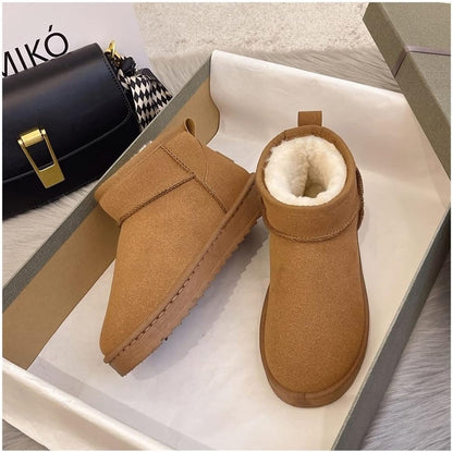 Warm Women's Winter Boots with Easy Slip-On Design