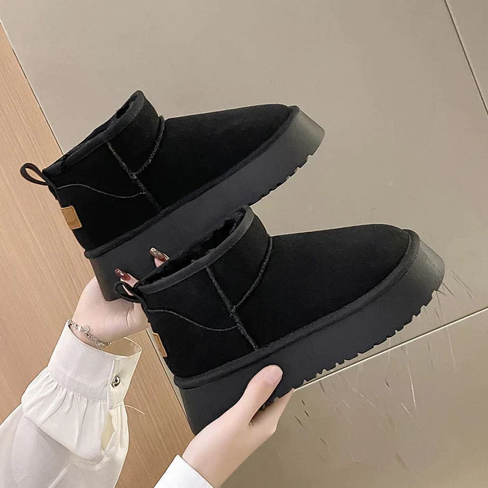 Warm Women's Winter Boots with Easy Slip-On Design