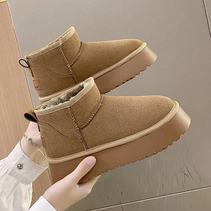 Warm Women's Winter Boots with Easy Slip-On Design