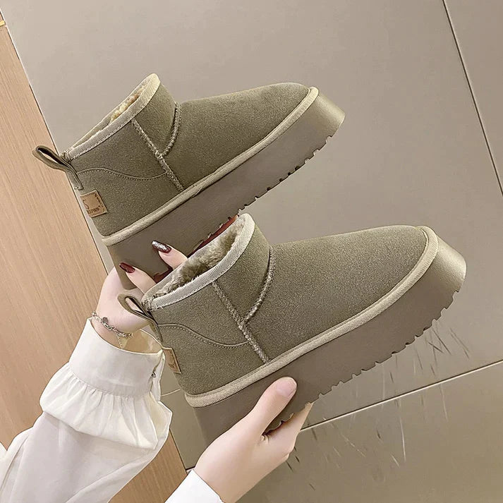 Warm Women's Winter Boots with Easy Slip-On Design