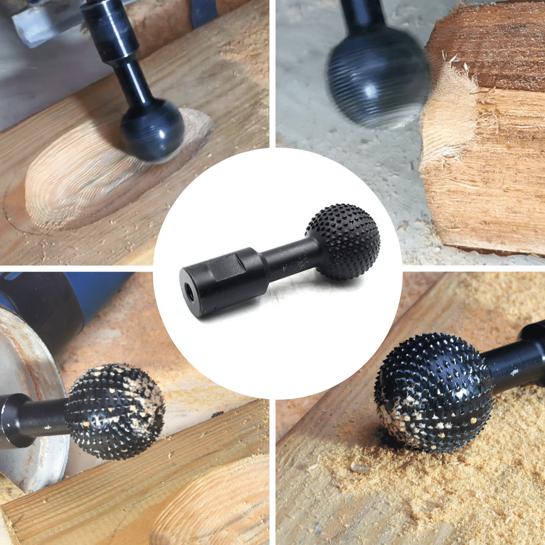 Precision Wood Cutting Router Bit Attachment for Clean Professional Cuts
