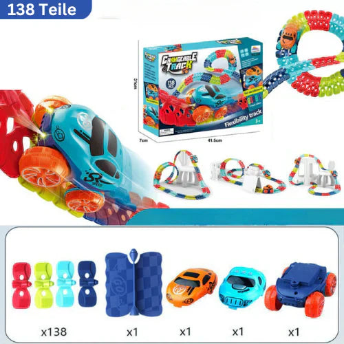 Anti-Gravity Race Track Set with Loops for Kids
