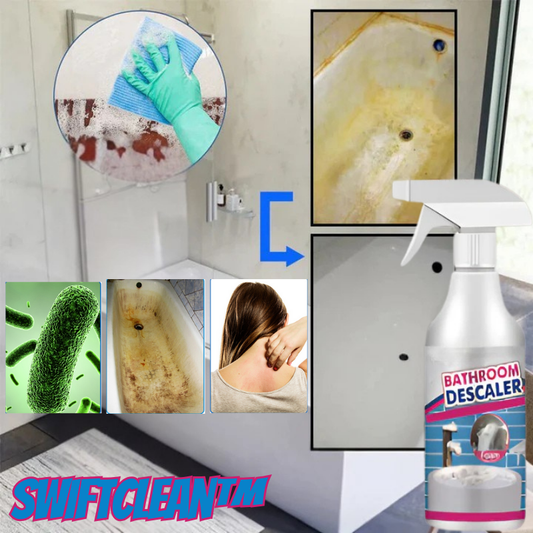 SwiftClean™ – Powerful Bathroom Cleaner for Thorough, Effective & Fast Hygiene Everyday Freshness [1 + 1 Free]