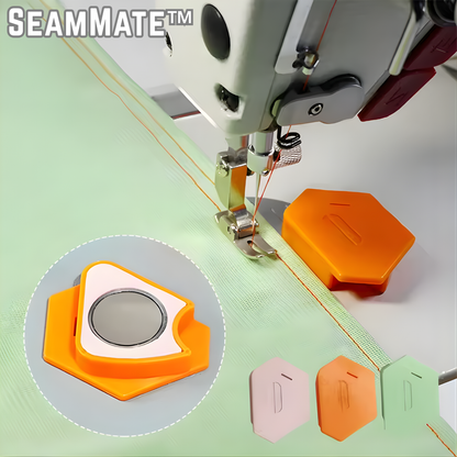 SeamMate™ – Magnetic Seam Guide for Precise and Easy Sewing in Fabric Projects [1 + 1 Free]