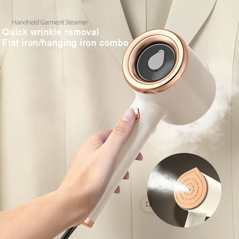 Portable Mini Iron for Clothes – Compact Travel Steamer for Quick Wrinkle