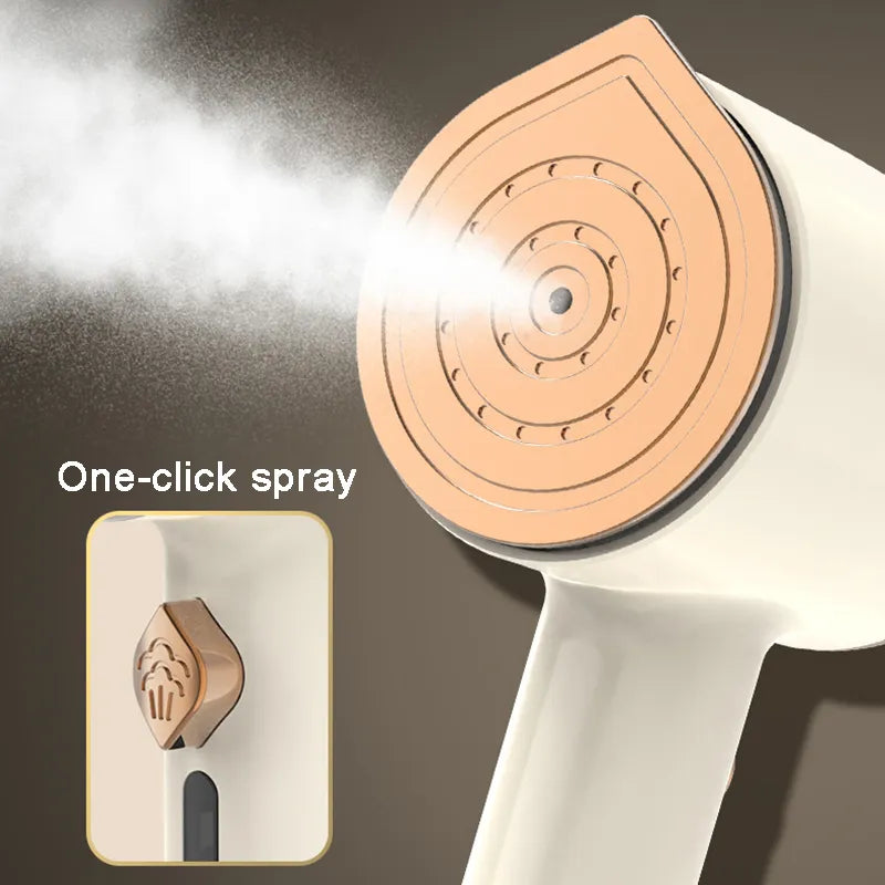 Portable Mini Iron for Clothes – Compact Travel Steamer for Quick Wrinkle