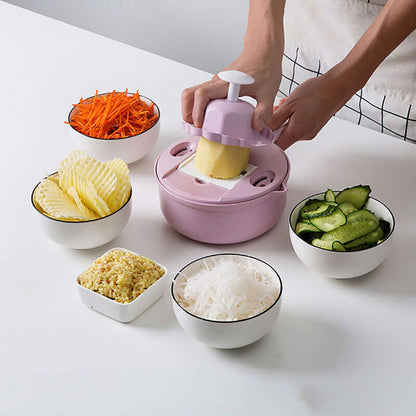 MultiSlice™ PRO 12-IN-1 Vegetable Cutter [50% Off]