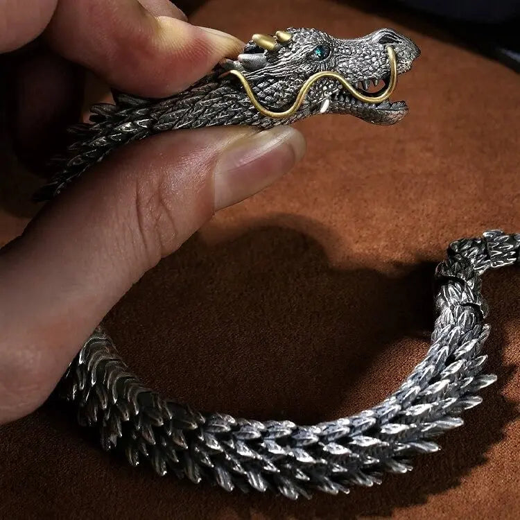 Dragon™ – Mythological Bracelet for Strength, Courage, and Elegant Appearance [50% Off]