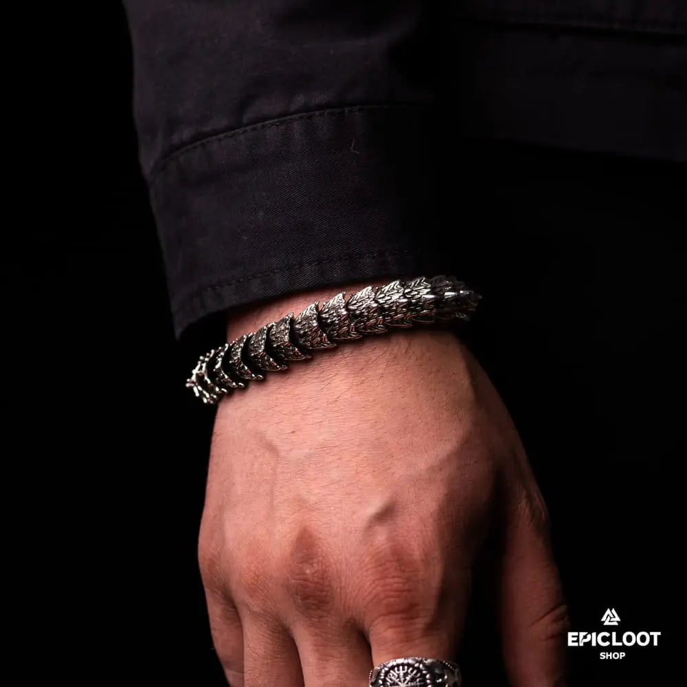 Dragon™ – Mythological Bracelet for Strength, Courage, and Elegant Appearance [50% Off]