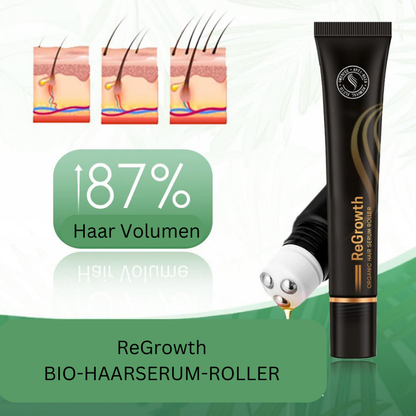 Regrowth – Natural Organic Hair Serum Roller for Visibly Fuller Hair [Buy 1 + 1 Free]