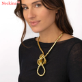 Flexible Snake Chain Necklace – Transformable Choker, Bracelet & Hair Accessory