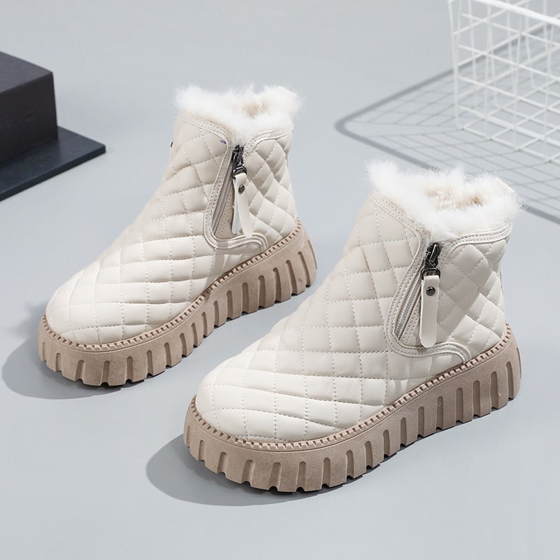 Winter Warm Women’s Treaded Winter Boots