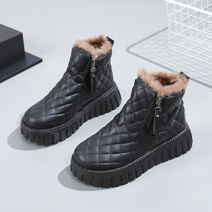 Winter Warm Women’s Treaded Winter Boots