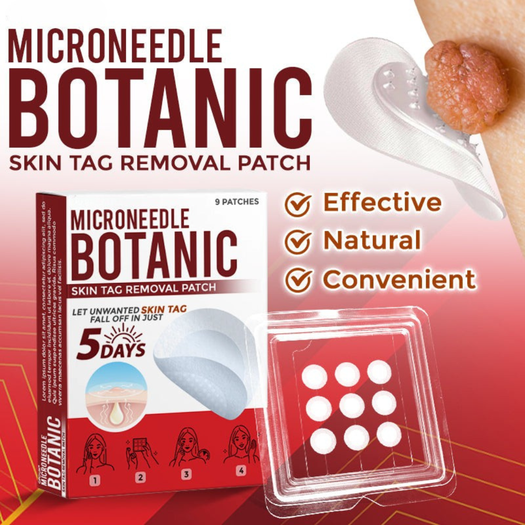 Micro Patch Skin Tag Removal Kit – Gentle At-Home Treatment (9 Patches)