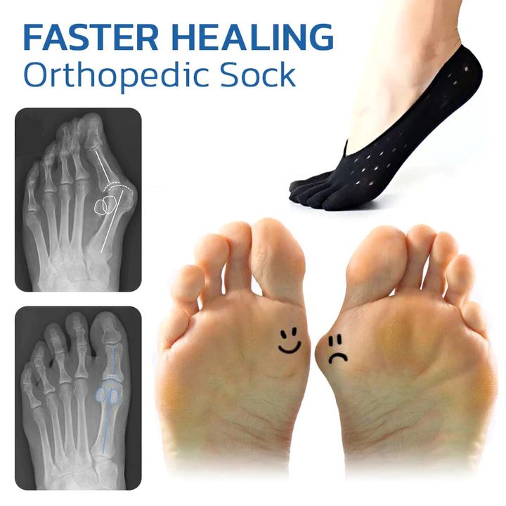 Orthopedic Support Socks | Bunion Relief Design | All-Day Comfort | SoothePlus