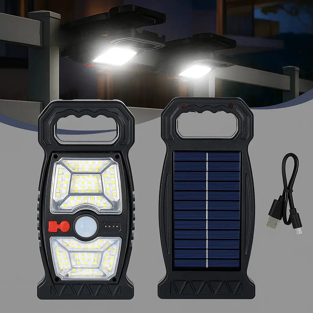 SolarClip™ – Waterproof Solar Motion Sensor with Efficient LED Lights [50% Off]