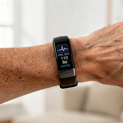 Pedometer Watch for Women & Men | ECG, Blood Pressure & Sleep Tracking | Vitaro