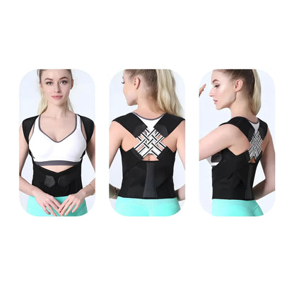 Posture Corrector | Back & Shoulder Support | Ergonomic Fit | Cerviless Pro
