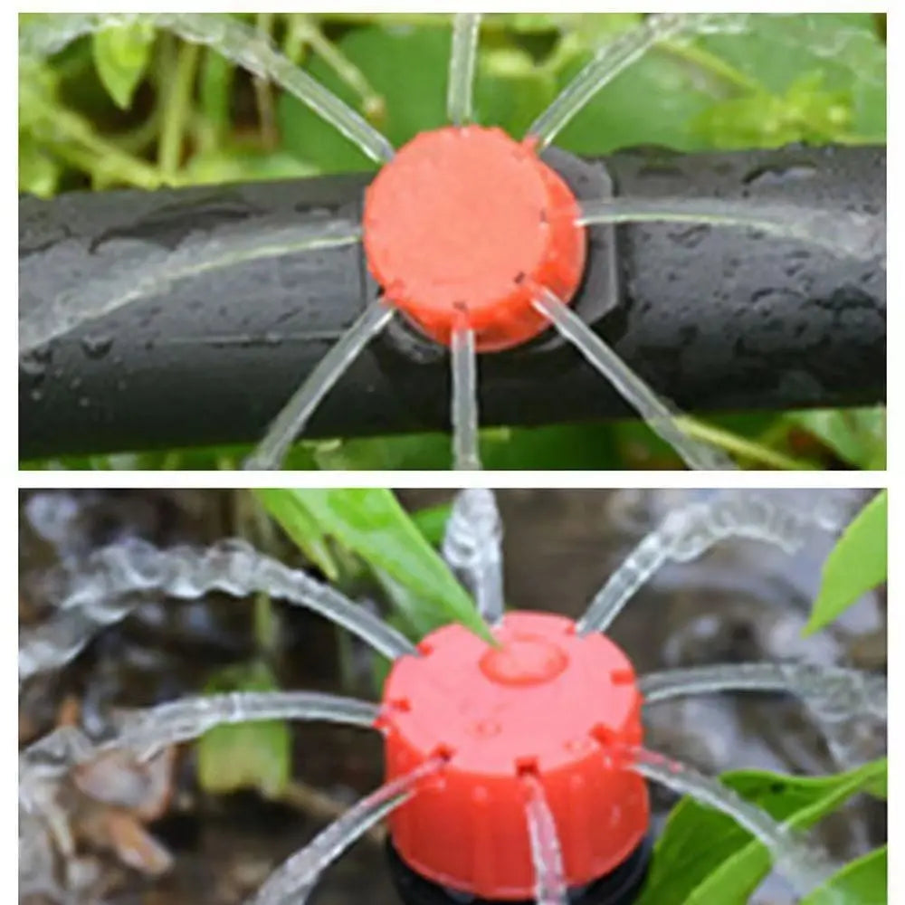 Adjustable Drip Irrigation Emitters for Garden & Balcony Plants (50 Pack)