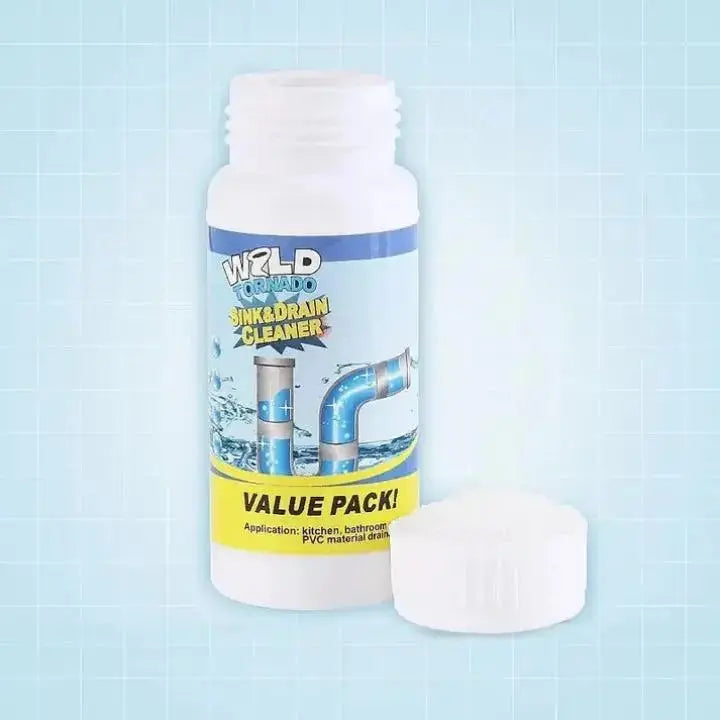 Drain Cleaner Powder for Sinks, Showers & Toilets – 110g